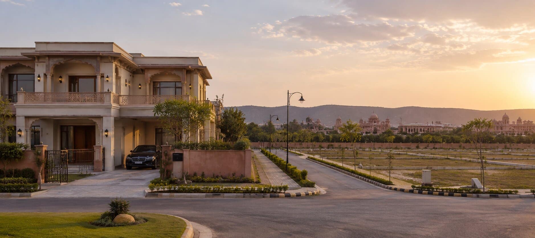 villa vs plot investment in jaipur
