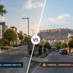 Gated Township vs Independent Colony